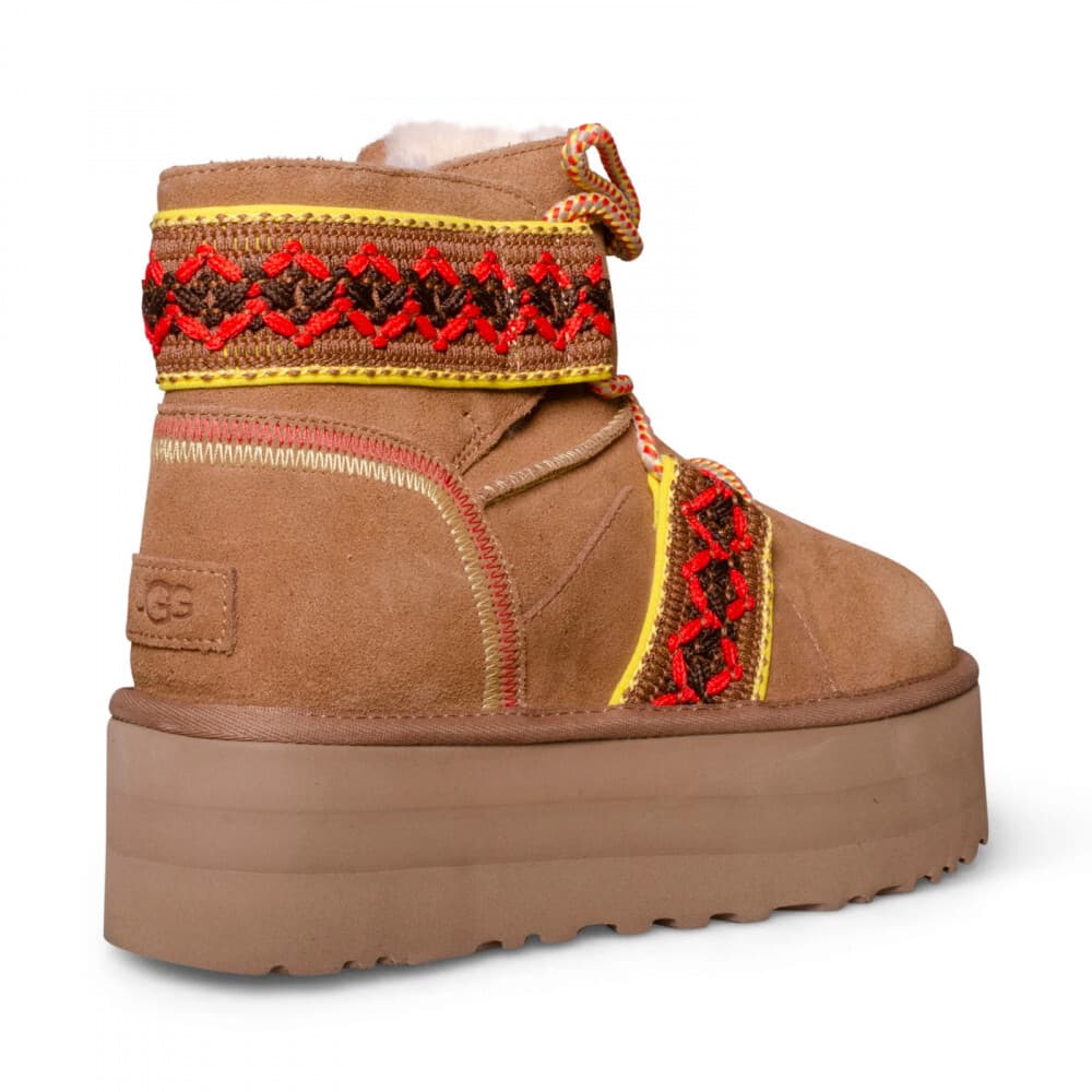 Classic Mini Braid Platform Коричневый — фото 2