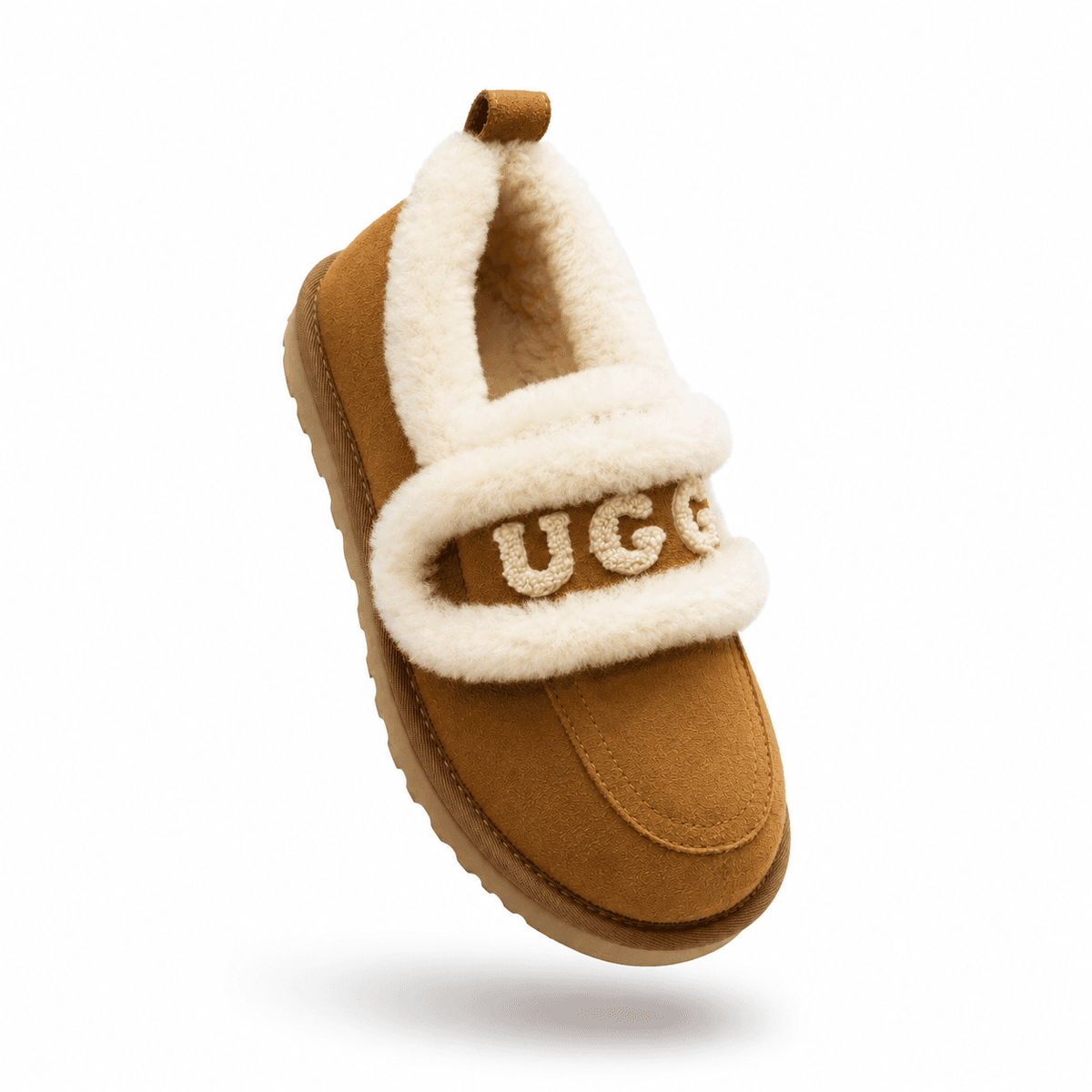 UGG Classic Fat Ding Slip On Коричневый — фото 5