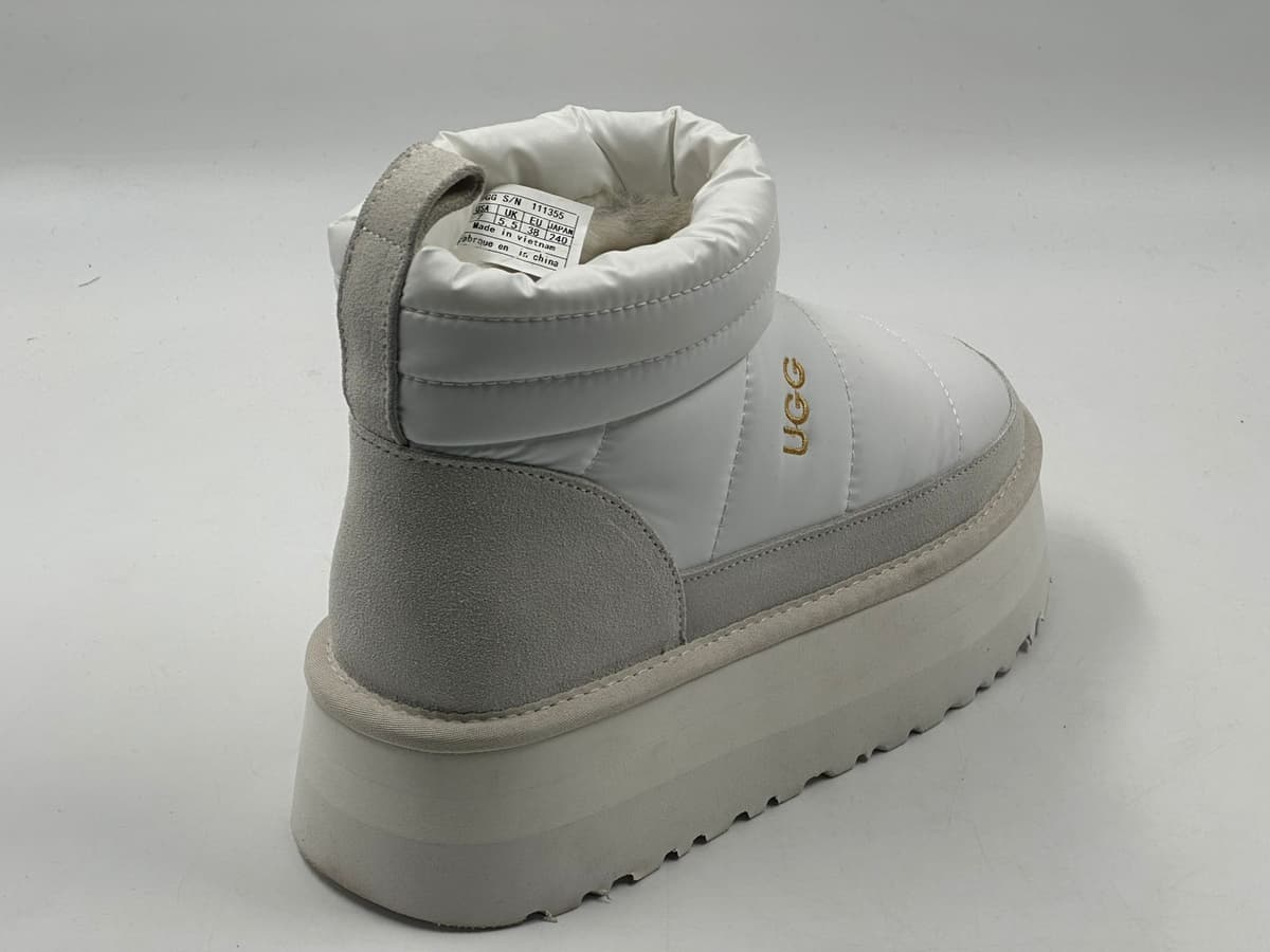 UGG Womens OBBA Platform Белый — фото 4