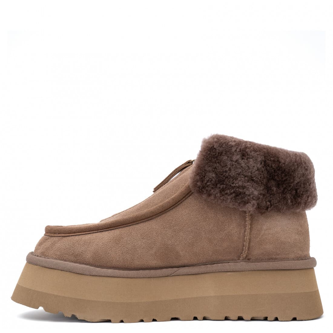 Funkette Platform Boots Бежевый — фото 2