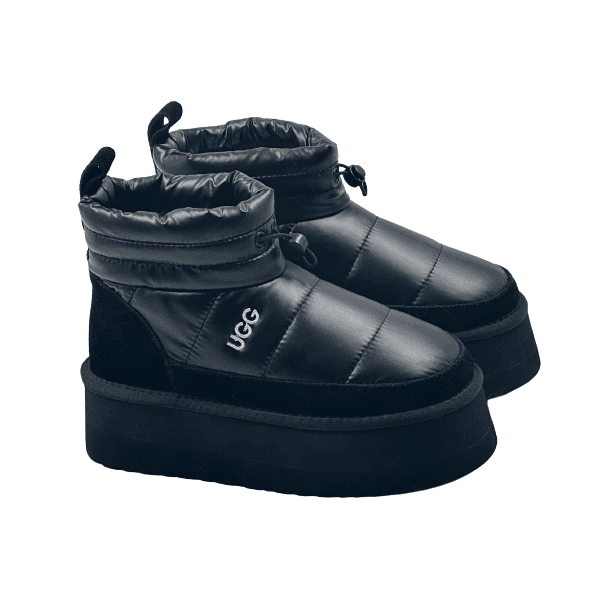 UGG Womens OBBA Platform Чёрный — фото 2