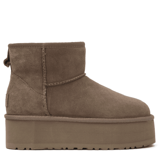 Mini Platform Boot Бежевый — фото 1