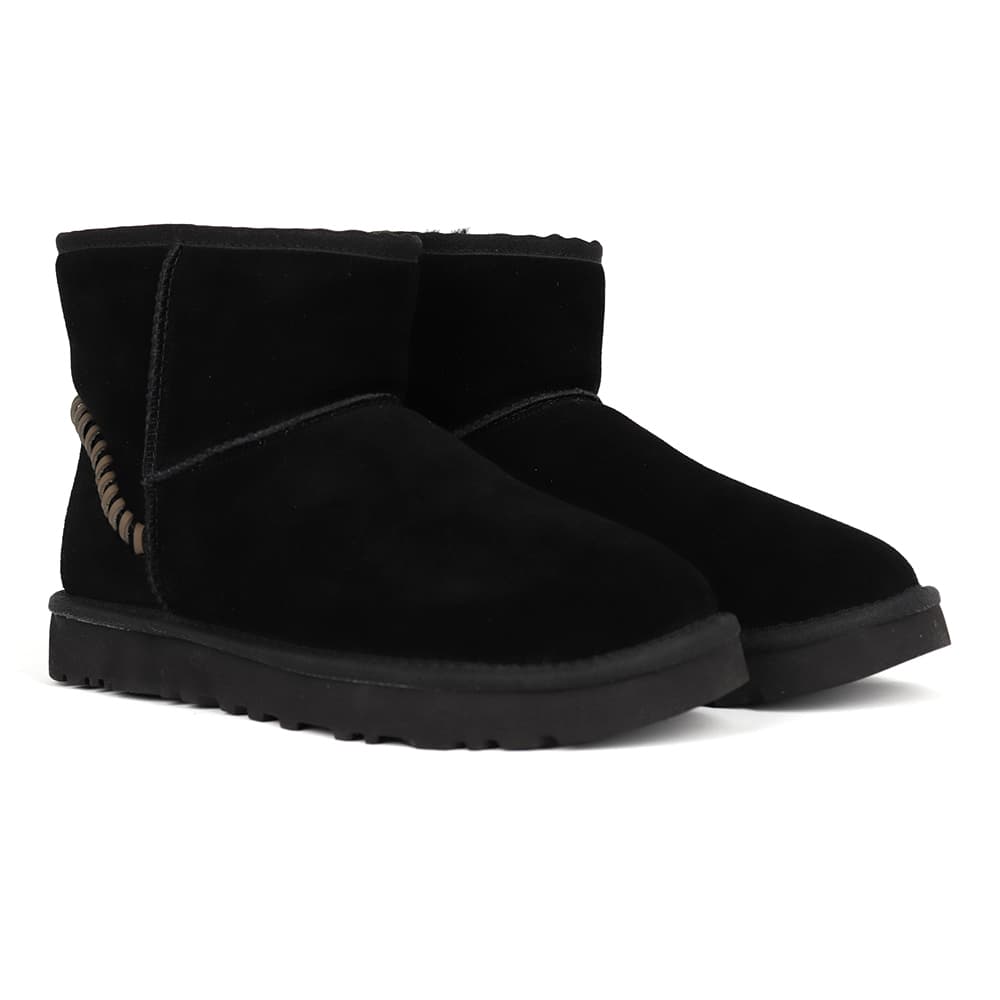 Мужские Classic II Mini Deco Suede Boot Чёрный — фото 2