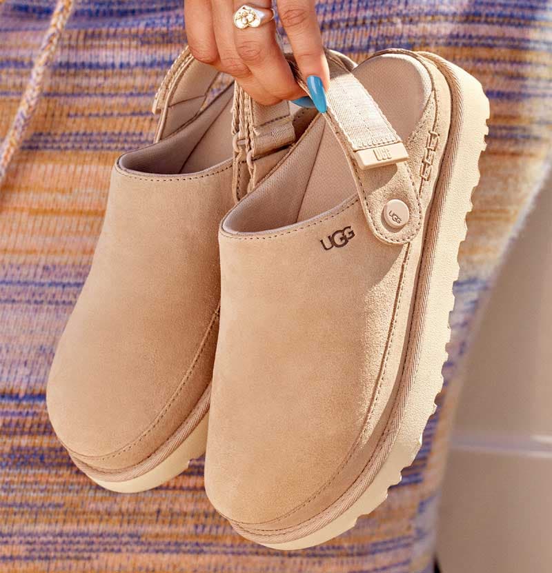 UGG Goldenstar Clog Бежевый — фото 7