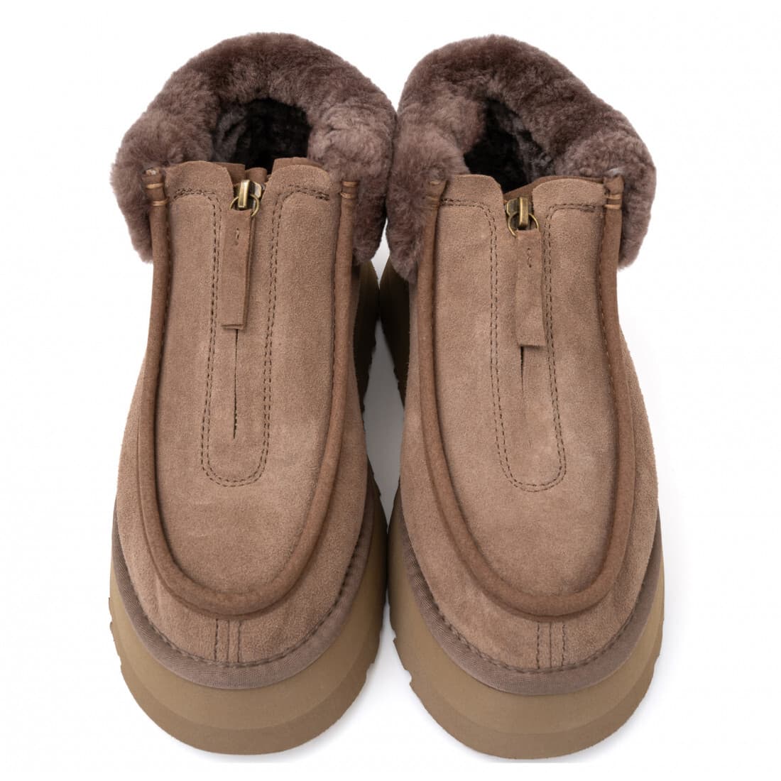 Funkette Platform Boots Бежевый — фото 3