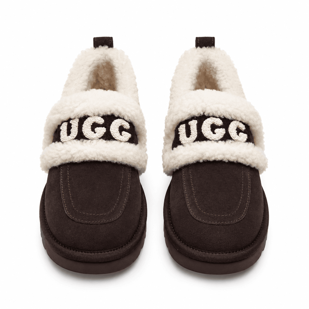 UGG Classic Fat Ding Slip On Коричневый — фото 2