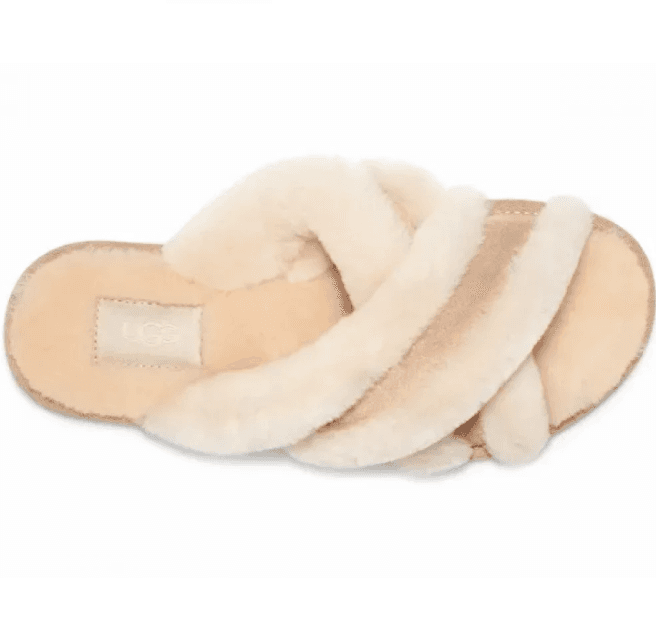 UGG Slippers Scuffita Бежевый — фото 2