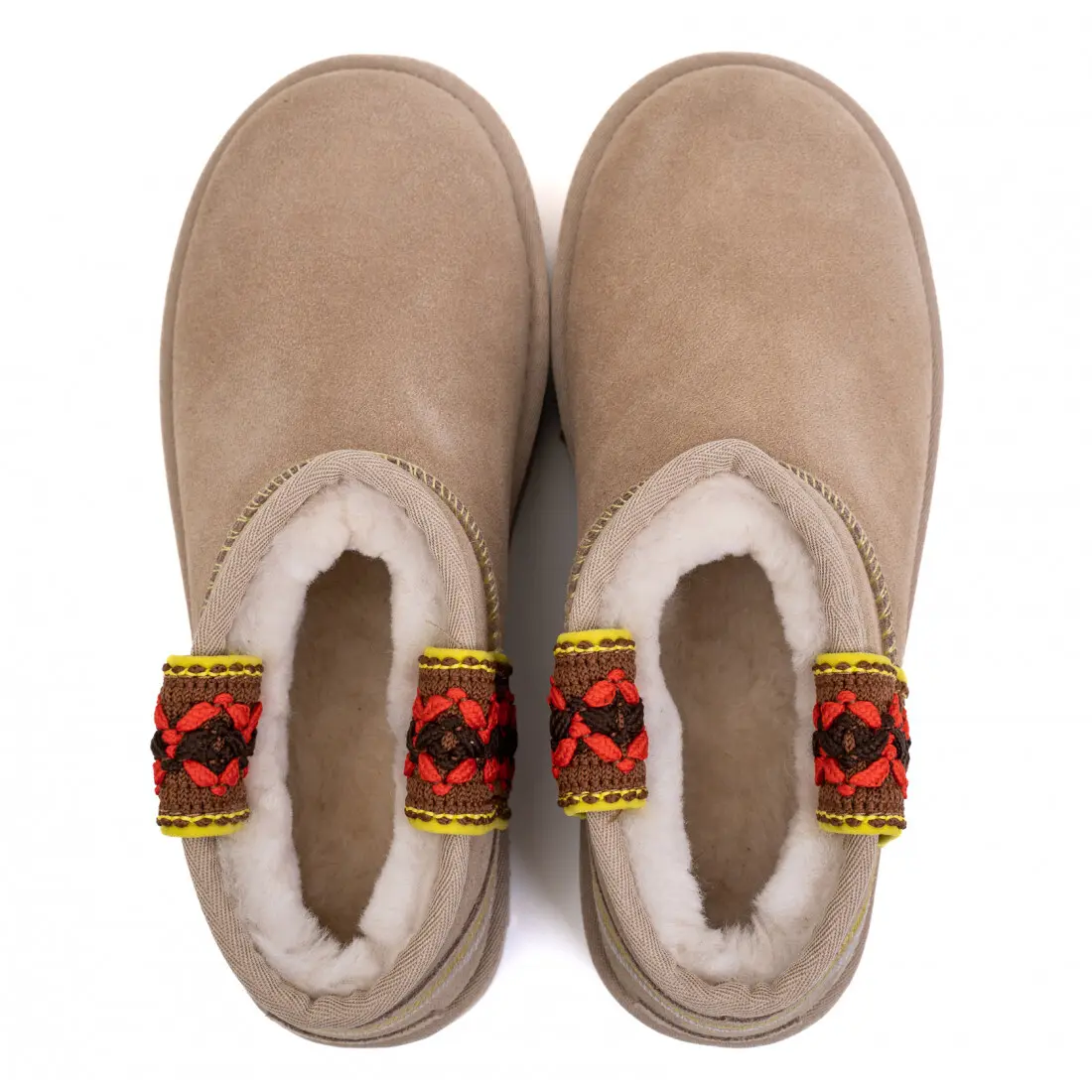 Classic Ultra Mini Braid Platform Бежевый — фото 5