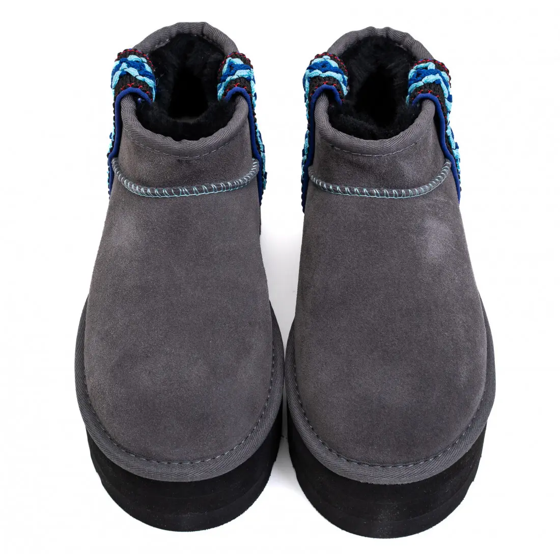 Classic Ultra Mini Braid Platform Серый — фото 2
